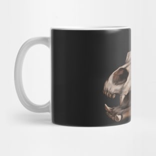 Cave Bear Skull Mug